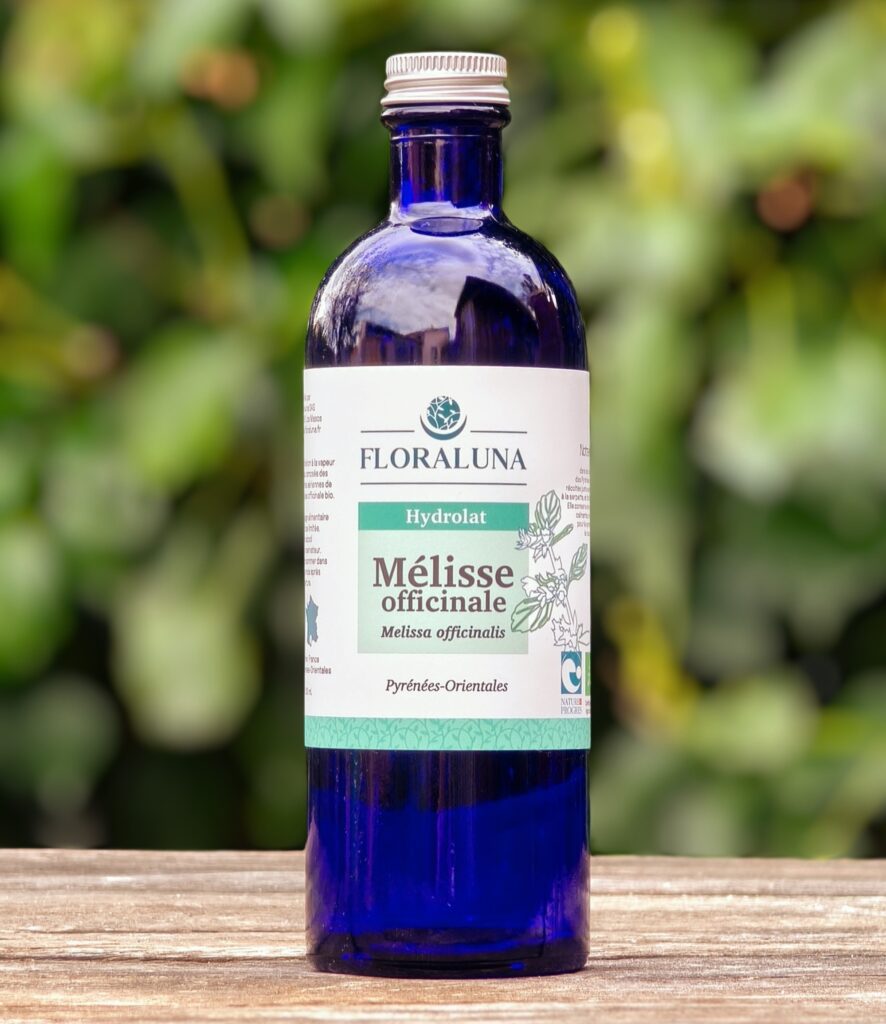 Hydrolat de Mlisse officinale certifi Bio et N&P.