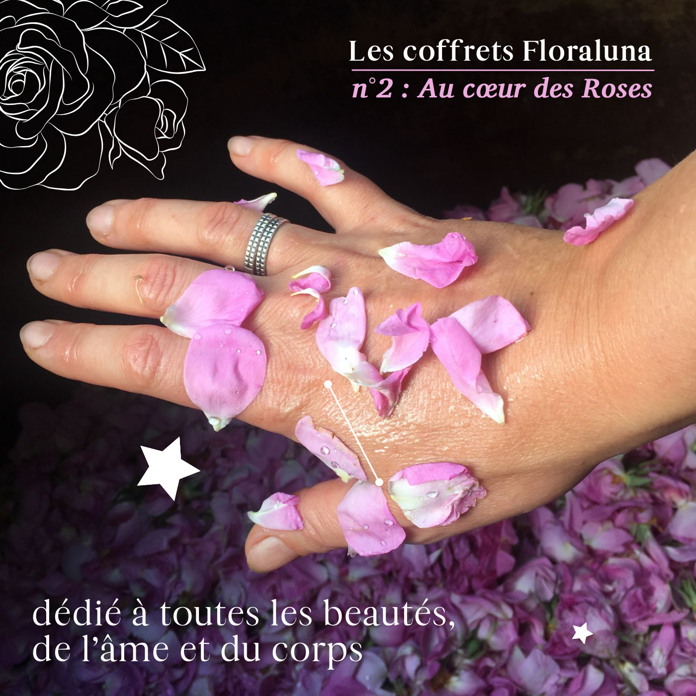 Au cœur des Roses 2 Coffret au cœur des roses, pour sublimer les pétales de votre peau