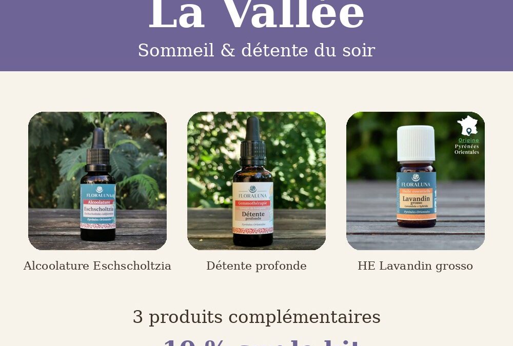 Kit Vallée – Sommeil & détente du soir