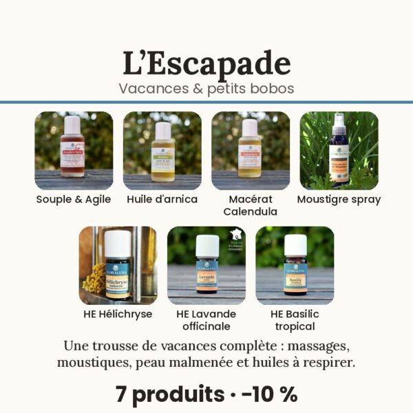Kit Escapade – Vacances & petits bobos