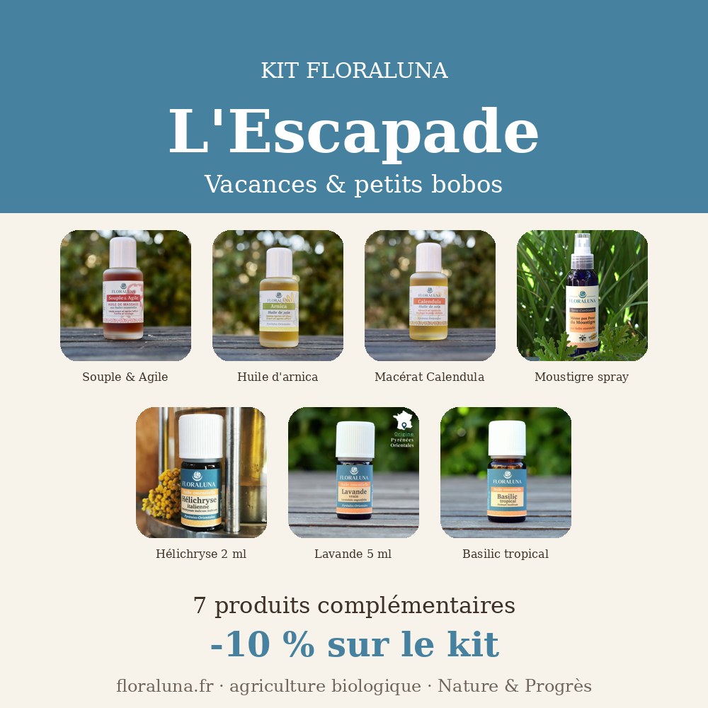 Kit Escapade – Vacances & petits bobos 1 Kit Escapade – Vacances & petits bobos