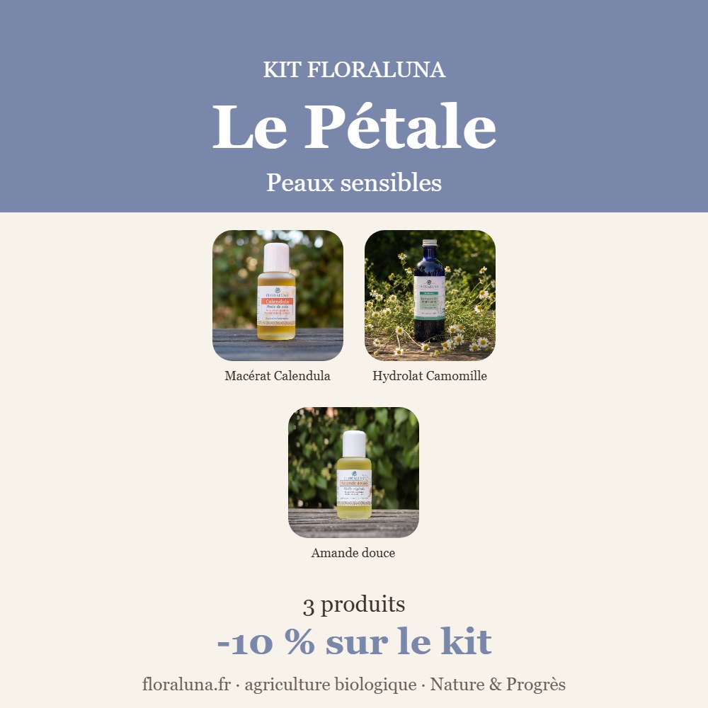 Kit Pétale – Peaux sensibles 1 Kit Pétale – Peaux sensibles