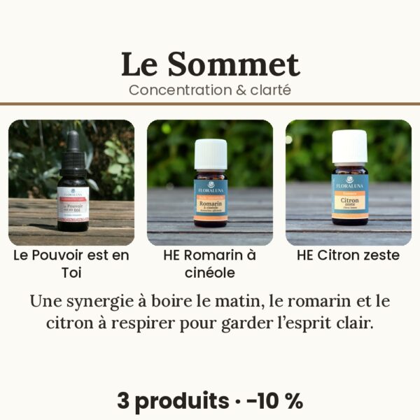 Kit Sommet – Concentration & clarté